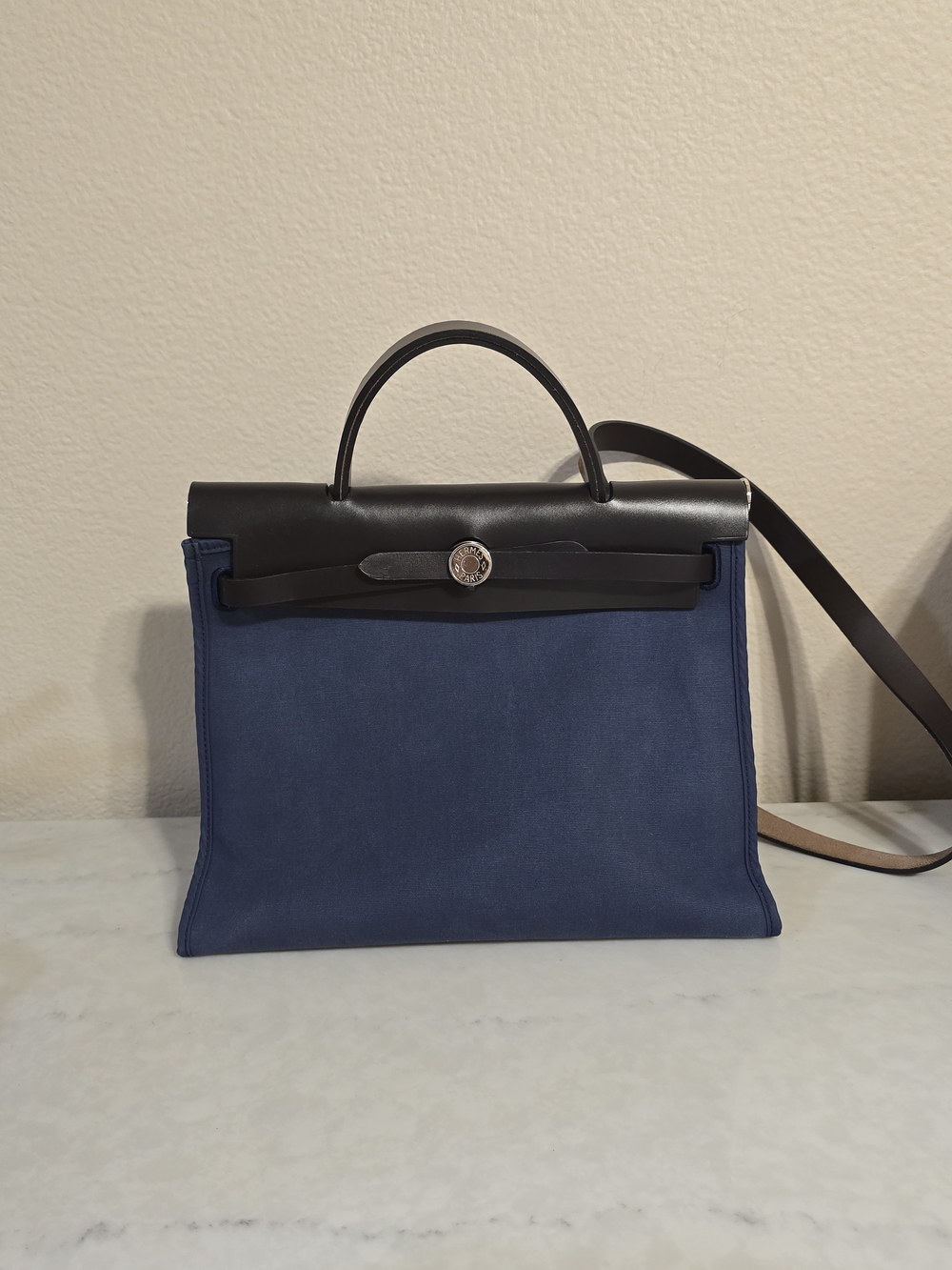 Vintage HERMES HERBAG PM Size